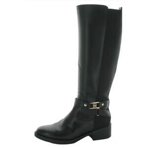 Womens TWIYLA Zipper Knee-High.Tommy Hilfiger Boots Black size 10